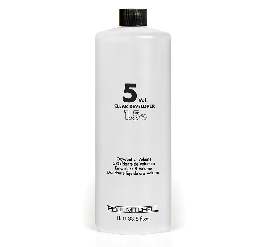 Developer 5 Product: Clear Developer 5 Vol (1.5%) 33.8oz